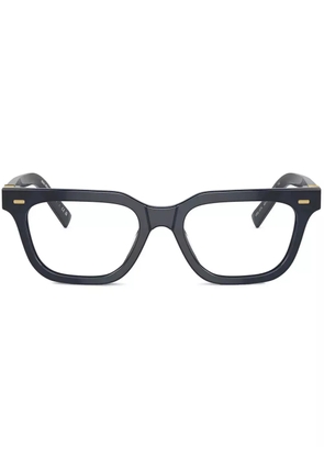 Miu Miu Eyewear rectangle-frame glasses - Blue