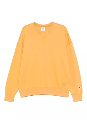 Champion logo-patch sweatshirt - Yellow