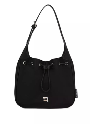 Karl Lagerfeld Ikon drawstring shoulder bag - Black