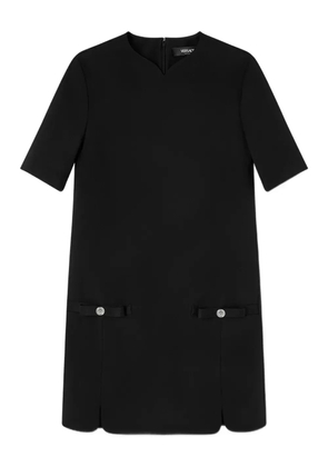 Versace bow-detail dress - Black