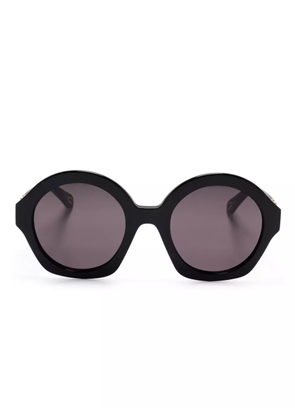 Chloé Eyewear oversize-frame sunglasses - Black