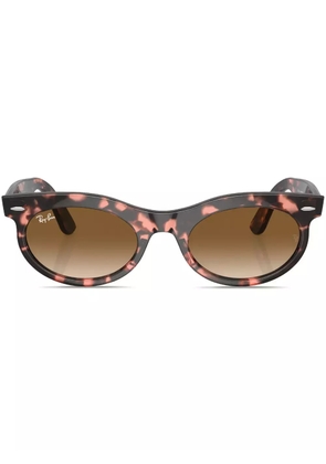 Ray-Ban Wayfarer Oval oval-frame sunglasses - Pink