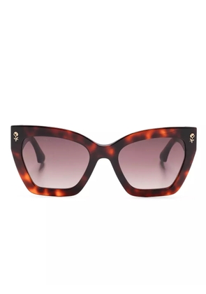 ETRO butterfly-frame sunglasses - Brown