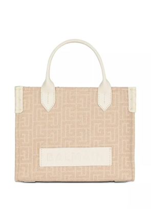 Balmain small B-Army tote bag - Neutrals