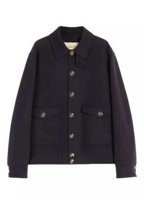 Valentino Garavani VLogo Signature overshirt - Blue