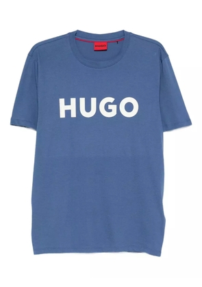 HUGO logo-print T-shirt - Blue