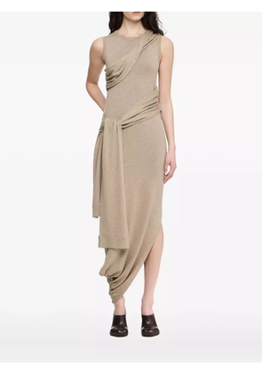 JW Anderson sleeveless midi dress - Neutrals