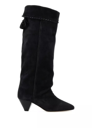 ISABEL MARANT 45mm Elisa suede boots - Black