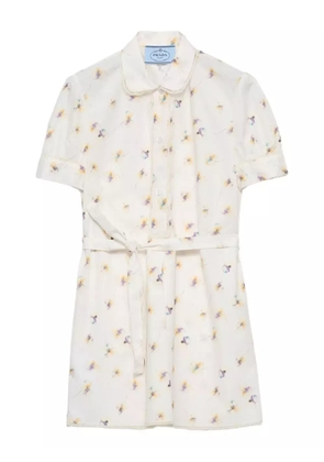 Prada floral print dress - Yellow