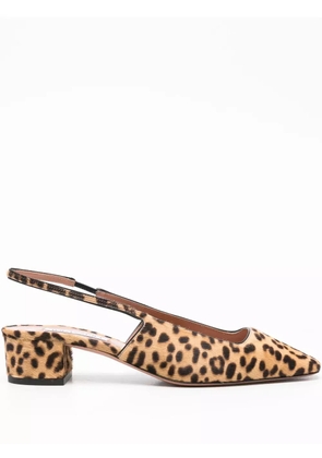 Aquazzura 40mm Ginza pumps - Brown