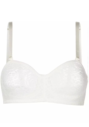 Wacoal lace balconette bra - White