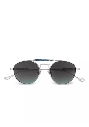 Eyepetizer metal round sunglasses - Silver