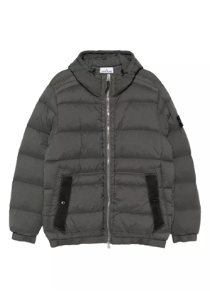 Stone Island Seamless Tunnel hooded puffer jacket - Grey