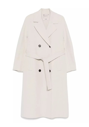 'S Max Mara virgin wool double-breasted coat - Neutrals