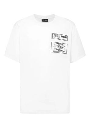 Plein Sport logo-print T-shirt - White