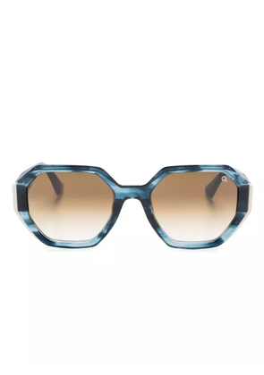 Etnia Barcelona Derroche geometric-frame sunglasses - Blue