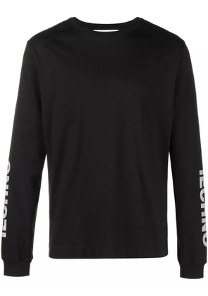 1017 ALYX 9SM Techno long-sleeved T-shirt - Black