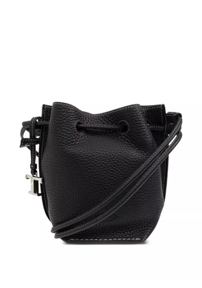 Tod's drawstring leather bucket bag - Black