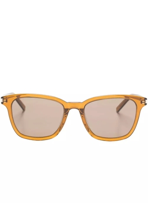 Saint Laurent Eyewear wayfarer-frame sunglasses - Brown