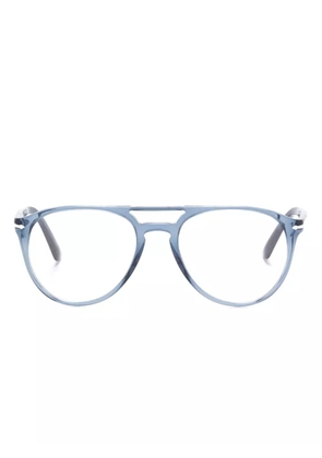 Persol pilot-frame glasses - Blue