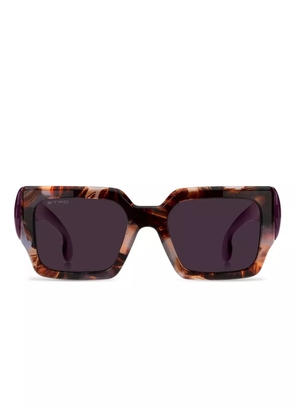 ETRO tortoiseshell square-frame sunglasses - Brown