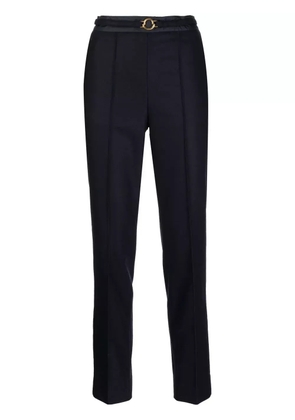 Moncler virgin wool tailored trousers - Blue