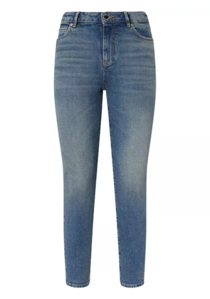 PINKO logo-embroidered slim-fit jeans - Blue