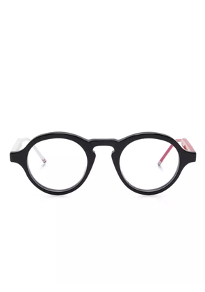 Thom Browne Eyewear pantos-frame glasses - Black