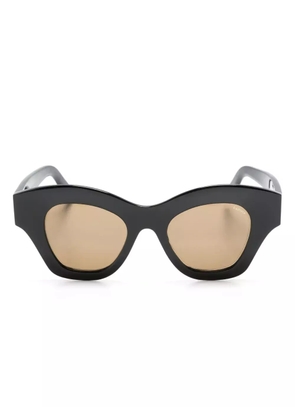 Lapima Tessa oval-frame sunglasses - Black