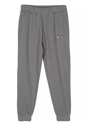 Maison Kitsuné logo-appliqué track pants - Grey