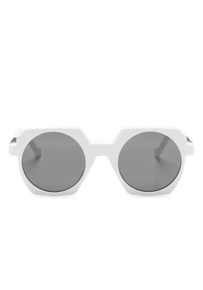 VAVA Eyewear geometric-frame sunglasses - White