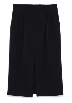 Dolce & Gabbana pleated midi skirt - Black