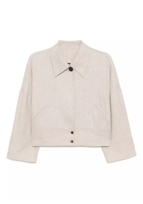 N.Peal cashmere jacket - Neutrals