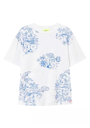 TWINSET x Myfo illustration-print T-shirt - White