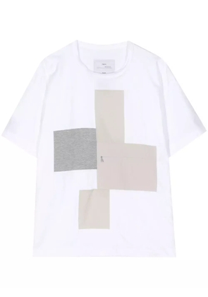 Fumito Ganryu front-pocket cotton t-shirt - White