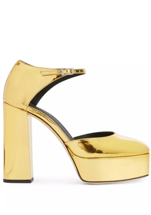 Giuseppe Zanotti Bebe 105mm platform-sole sandals - Gold