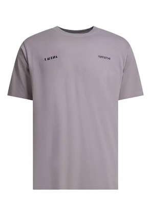 nonnative crew-neck cotton T-shirt - Neutrals