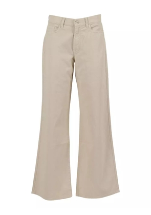 7 For All Mankind Lotta twill flare jeans - Neutrals