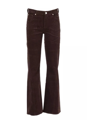 7 For All Mankind Dojo twisted corduroy jeans - Brown