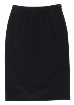 Valentino Garavani Pre-Owned 1980s pencil skirt - Black