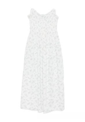 DÔEN Brigide midi dress - White