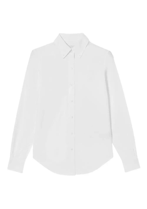 Brooks Brothers buttoned-collar shirt - White