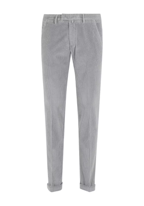Briglia 1949 corduroy-textured trousers - Grey