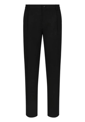 Dolce & Gabbana slim-fit tailored trousers - Black