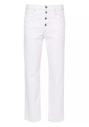 ISABEL MARANT Jemina slim-fit cropped jeans - White