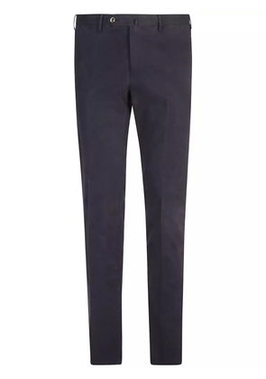PT Torino pressed-crease tapered trousers - Blue