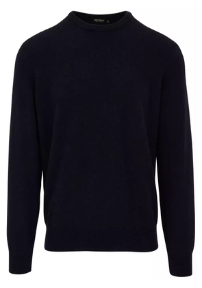 Zegna crew neck cashmere jumper - Blue