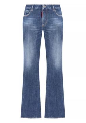 DSQUARED2 mid-rise flared jeans - Blue