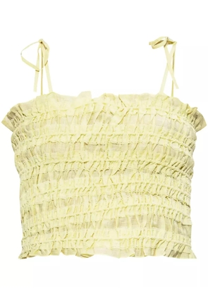 Tory Burch ruched top - Yellow