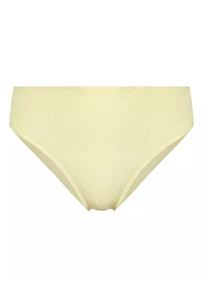 Tory Burch smocked bikini bottom - Yellow